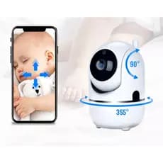 Câmera Baba Eletrônica Com Visão Noturna e audio Wifi App Yoosee