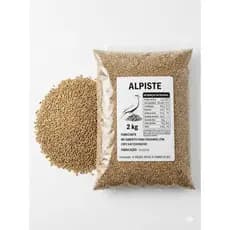 Alpiste Semente Premium 2kg Para Pássaros Alimento Limpo