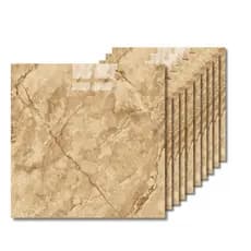 Kit contendo 10 Placas Adesivas 60cmx30cm Marmorizada Papel De Parede a Prova D'agua Lavável