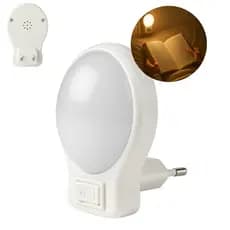 Luminária Led Mini Abajur De Tomada Luz Noturna Quarto Sala Bebê Criança Bivolt