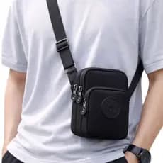 Bolsa Transversal Shoulder Bag De Ombro Unissex Impermeável Com Alça