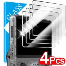 1-4 Pcs Vidro Temperado Para Console De Jogos Retrô R36S-Filme Protetor De Tela HD Transparente Plano De Proteção À Prov