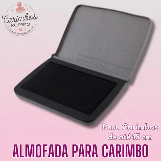 Almofada para Carimbos Carimbeira com Tinta Kraft / Papel / Tags