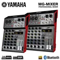 YAMAHA MG04/MG06 MAX MIXER MISTURADOR DE Áudio Profissional, Transmissão USB/Bluetooth, Efeito 256DSP, MISTURADOR DE 2/6