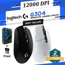 Logitech G304 Mouse Para Jogos Sem Fio 12000DPI Projetado Ergonomicamente Wireless Gaming Mouse