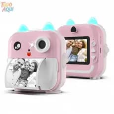Câmera De Impressão Instantânea Para Crianças Vídeo Fotografia Digital Fotográfica Toy Mini Impressora Térmica Boy Girls