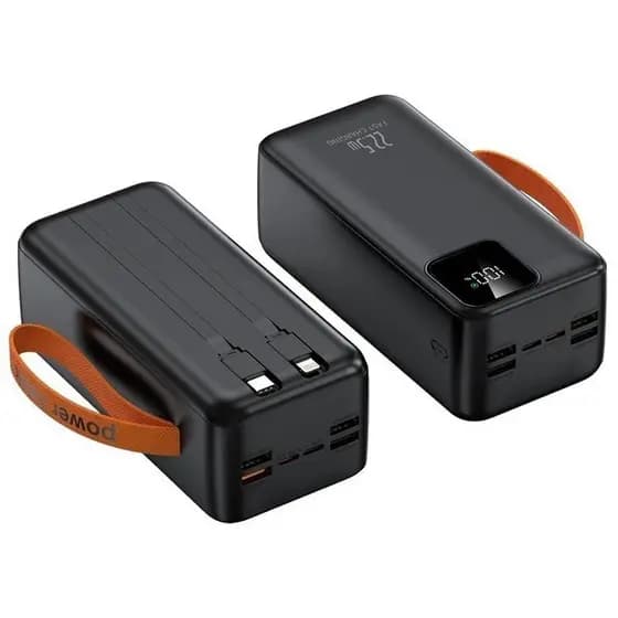Carregador Portátil Bateria 10000/20000/30000/50000mah Power Bank Turbo 22.5W PD carregamento ultrarrápido