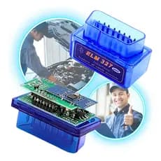 Scanner Automotivo Bluetooth OBD2 Android iOS EML 327 Versao 2.1Mini Scanner Scan Entrega Imediata
