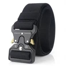 Kit4 Cinto Tático de Nylon 4cm com Fivela de Engate Rápido Ajustável