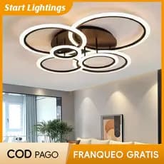Nova Luz De Teto Nórdica Para Sala De Estar , circular Quarto , Pendente Moderna LED Jantar