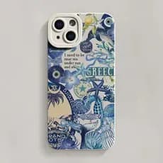 Estrela Do Mar Tartaruga Água-Viva Oceano Caso De Telefone Para Samsung A36 A56 A06 A55 A15 A05s A35 A16 A12 A26 A25 A24