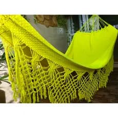 Rede de Descanso Casal Gigante Luxo Fluorescente - Super Reforçada