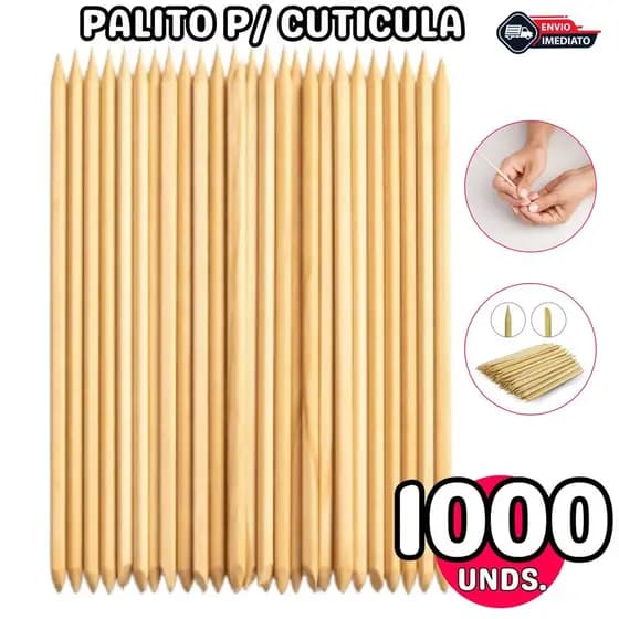 Palitos de Laranjeira para Cutícula | Manicure e Pedicure Profissional