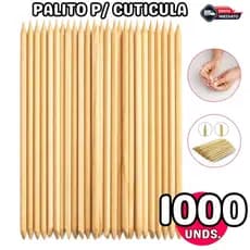 Palitos de Laranjeira para Cutícula | Manicure e Pedicure Profissional