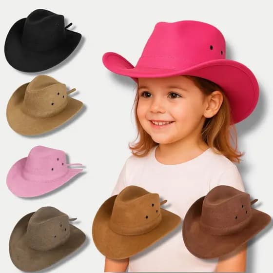 Chapéu Infantil Cowboy Rodeio Festa Junina country Peão