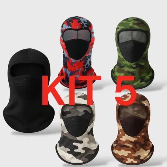 Balaclava Proteção Uv Máscara De Ciclismo De Pesca Capacete Facial Esportes Ao Ar Livre