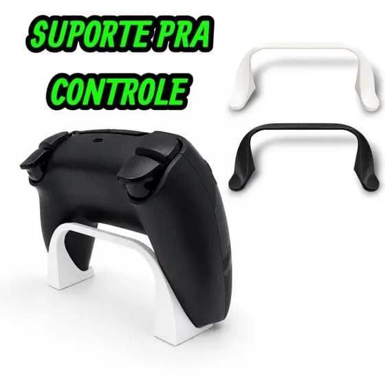 Suporte de controle playstation ps4 e ps5 Suporte para Controle PS5 Dual Sense Base de Mesa Organizador Gamer