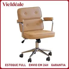 Cadeira De Escritório Giratória Super Luxuosa Para Diretor