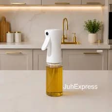 Pulverizador de Óleo Spray 210ml Vidro | Borrifador para Air Fryer, Salada e Cozinha Saudável