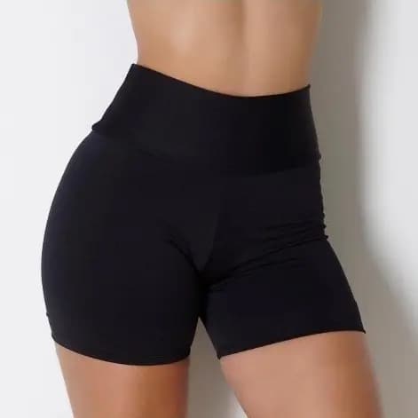 Short Leg Coladinho Cores Lisas Academia Corrida Tecido Suplex Fitness Confortavel