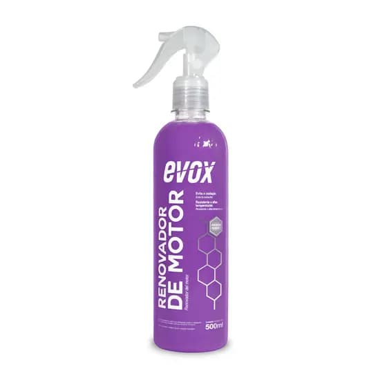 Renovador De Motor Evox Verniz Para Motor 500ml – Proteção E Brilho Para Componentes Do Motor