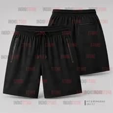 Kit Shorts Bermuda Masculino DryFit Bolsos Zíper Academia Esporte Corrida