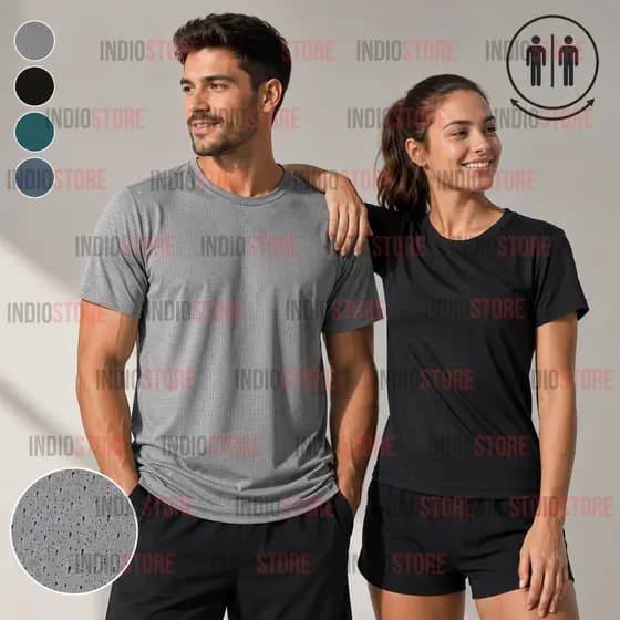Camiseta Dry Fit Furadinha Unissex Academia Treino Corrida Respirável do P ao EG