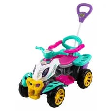 Carrinho De Passeio Infantil Quadriciclo Lady Star Maral Cor Rosa Dia Das Crianças Presente Oferta
