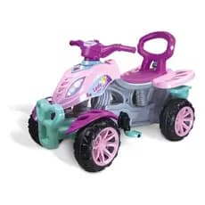 Carrinho De Passeio Infantil Quadriciclo Lady Star Maral Cor Rosa Dia Das Crianças Presente Oferta