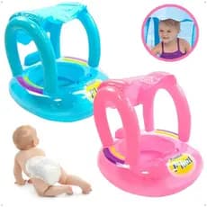 Kit 2 Boia Bote Bebê Cobertura Fralda Infantil Boia Piscina Bebe 65cm