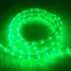 Mangueira Iluminada 162 leds Pisca 110v 10m Tomada Decoração Natal Cor:Verde