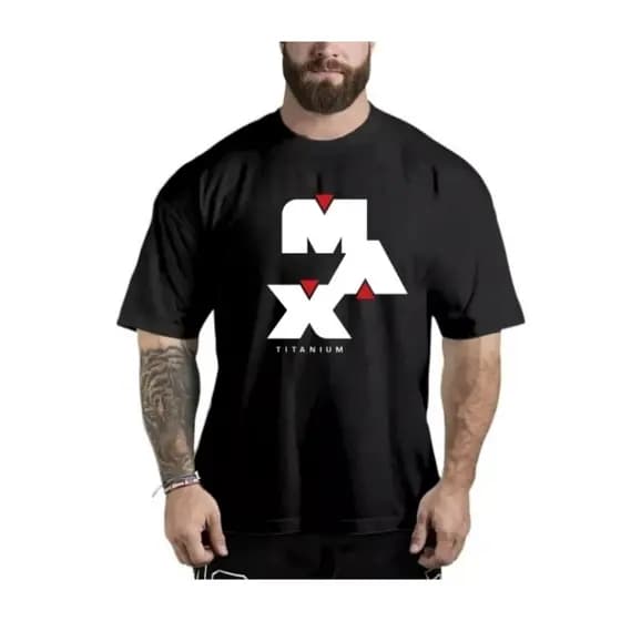 Camisetas Oversized Masculina Estampa Chic 23 DROP