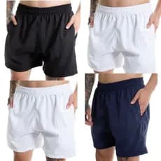 Kit 04 Shorts de BanhoTactel Mauricinho Masculino Bermuda Praia Piscina Verão Seca Rápido