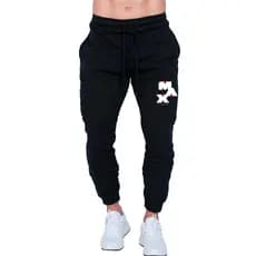 Calça  Masculina Academia Treino esportiva Suplementos Moletom Bolsos Laterais