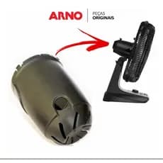 Corpo Traseiro Capu Do Ventilador Arno 40cm Original