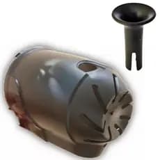 Kit Com Capu e Botão De Oscilação Do Ventilador Arno 40CM Original