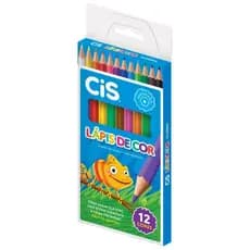 Lápis de Cor 12 Cores Cis Sextavado Mina 2,6mm Lápis De Cor Cis 12 Unidades