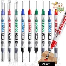 Caneta Marcadora De Furo Profundo De Duas Cores Cabeças-Canetas De Pintura-Marcadores De Cabeça Longa De 21 Mm-Ferrament