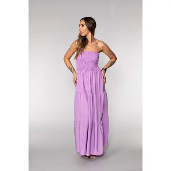 Vestido Elastex No Busto - Tomara Que Caia - Moda 2025