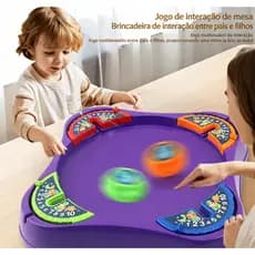 Jogo de tabuleiro de batalha multijogador | Brinquedos competitivos interativos para pais e filhos, desbloqueie o tempo