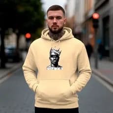 Moletom Canguru Unissex Algodão Tupac 2pac hip hop
