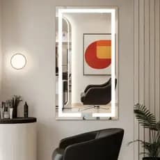 Espelho Led Retangular Iluminado 70x50cm Touch Screen