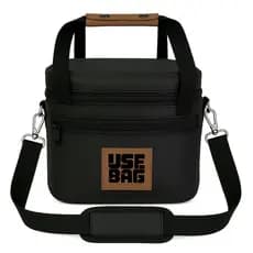 Bolsa Térmica Fitness Master Marmita Preto Lancheira Fitness Dieta