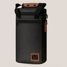 Porta Vinho 2 Garrafas Bolsa Térmica Wine Bag Impermeável Viagem