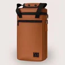 Bolsa de Vinho Térmica 2 Garrafas Impermeável Wine bag Taças Bebidas