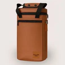 Bolsa 2 Vinhos ou 1Taça 1Vinho Personalizada Luxo Alça Ombro Prática  Impermeável