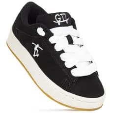 Tênis Infantil Masculino Casual Skate Esportivo Escolar Camurça Macio Confortável Antiderrapante