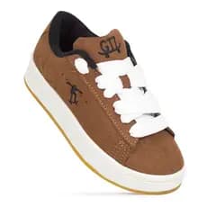Tênis Infantil Masculino Skate Casual Esportivo Escolar Camurça Macio Confortável Skatista Envio Rapido