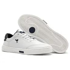 Tênis Masculino Em Couro Sintético Sapatênis Polo Joy Casual Confortavel Leve