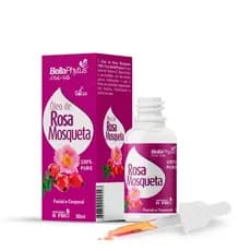 Óleo de Rosa Mosqueta 30ml Conta Gotas Facial e Corporal Bellaphytus